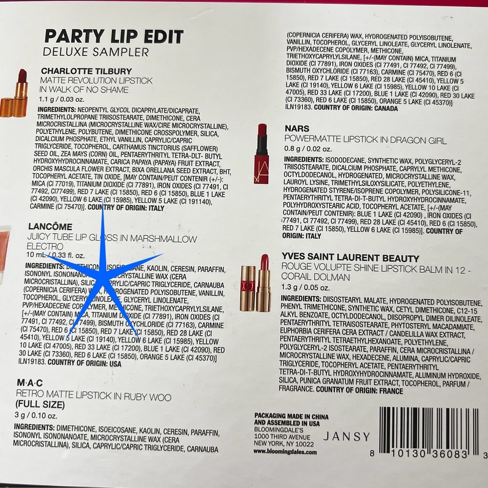 Party Lip Edit from Bloomingdale’s - Picture 2 of 7